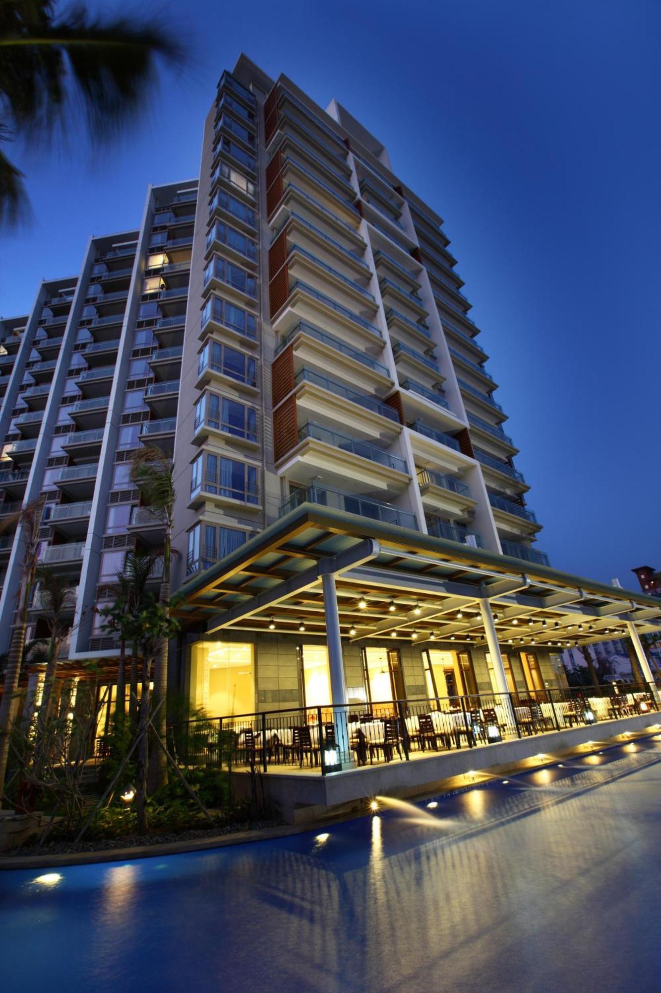 Sanya Seacube Holiday Hotel Exterior photo